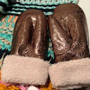 Bronze Anthropologie Mittens